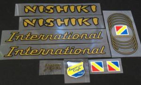 Nishiki Decal set