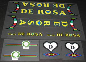 De Rosa Decal set