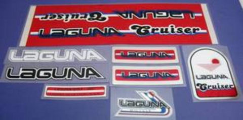 Laguna Cruiser decal set