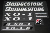 Bridgestone XO-1 decal set