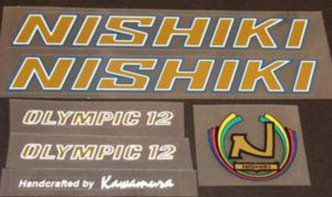 Nishiki decal set