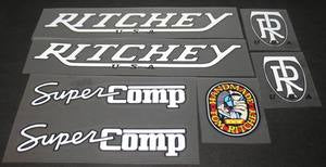 Ritchey super comp decal set