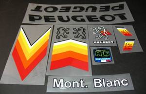 Peugeot Decal set