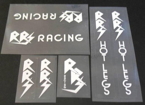 RRS Racing BMX Decal set