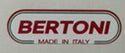 Bertoni decal