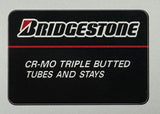 Bridgestone RB-2 decal set for red frame 1988