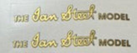 The Ian Steel Model top tube decal