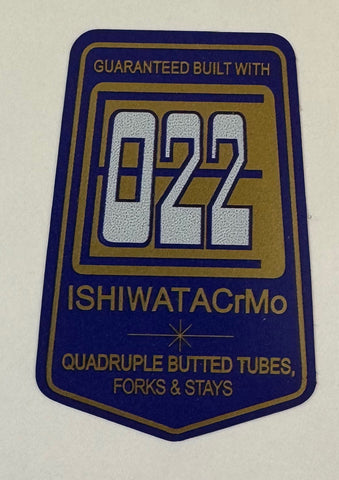 Ishiwata 022 Frame decal