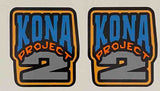 Kona Project Two Fork Decals