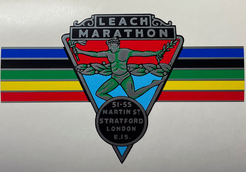 Marathon Leach crest with bands