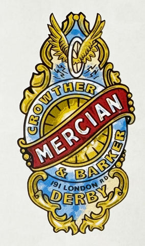 Mercian Crowther Barker crest