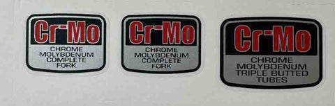 Miyata Cr-Mo tubes Frame and forks decals on foil