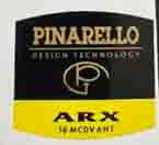 Pinarello Arx Frame Decal