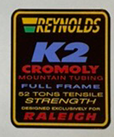 Reynolds K2 Full Frame decal