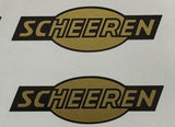 Scheeren rim decal