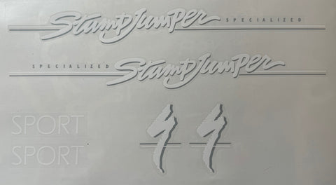 Specilized Stumpjumper Sport 1986 decal set
