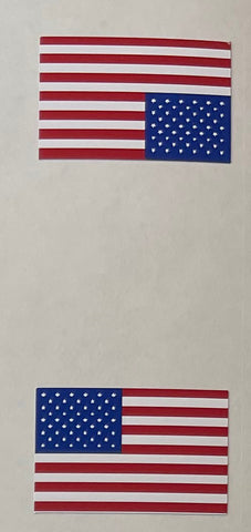 USA Flags pair