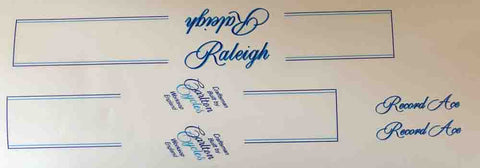 Raleigh Record Ace set blue