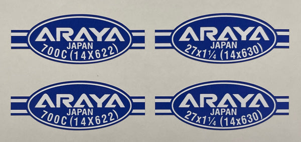 Buy Araya Rim decals at H Lloyd Cycles for only £4.80