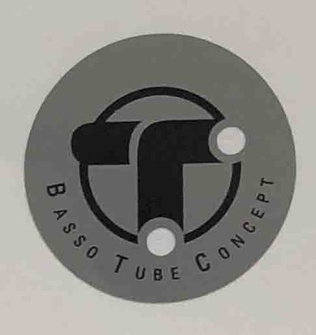 BASSO "Tube concept" circular sticker.