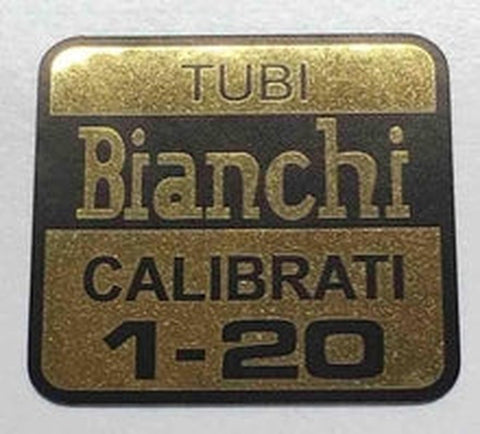 Bianchi Tubi 1-20 Decal