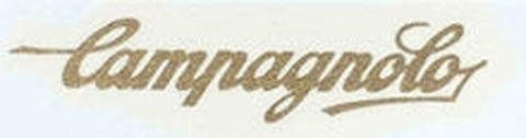 CAMPAGNOLO. Standard script.
