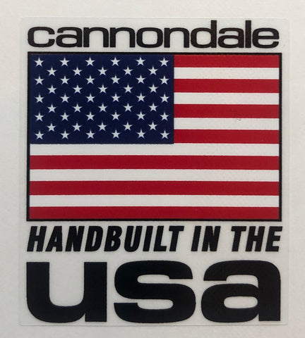 Cannondale Handbuilt Decal