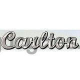 CARLTON downtube script with 3-D effect