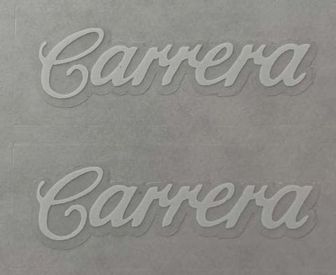 Carlton Carrera Top tube decal