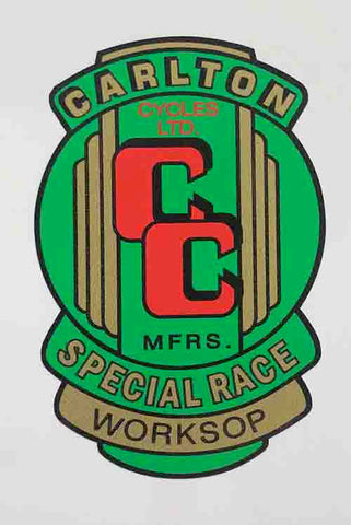 Carlton race special crest
