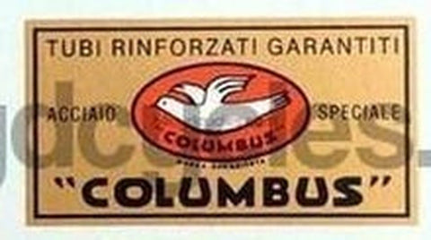COLUMBUS tubing. 1960's and early 70's version.