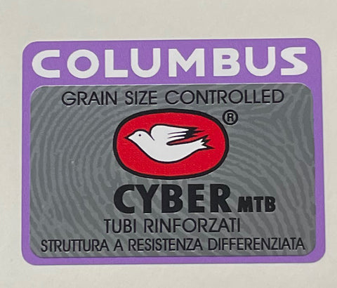 Columbus Cyber frame decal
