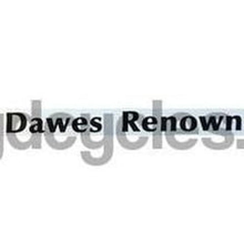 DAWES top tube decal for "DAWES RENOWN" model.