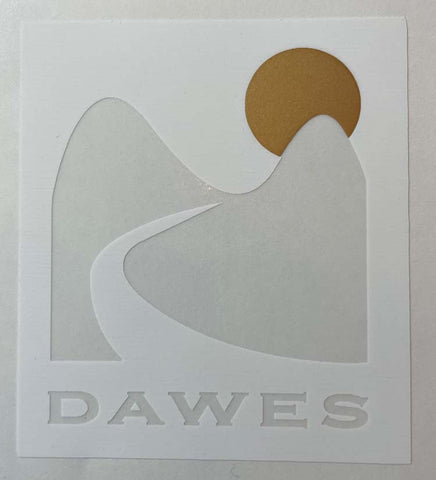 Dawes Head Tube decal