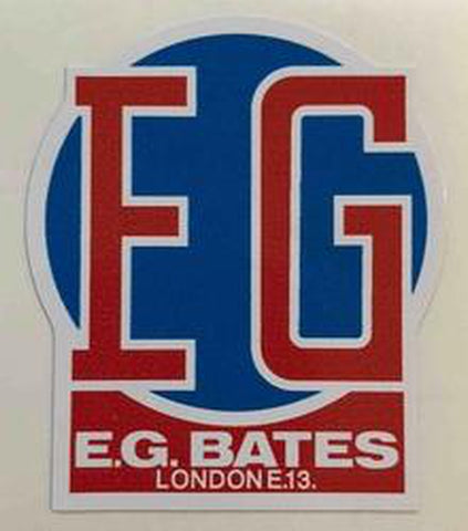 EG Bates London Head Decal