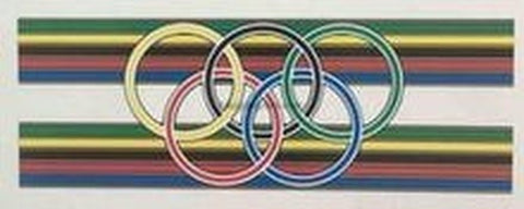 Henry Burton Seat tube bands with Olympic Rings