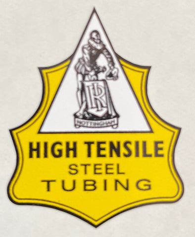 RALEIGH tubing transfer. 1950's Yellow version