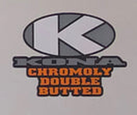 Kona Chromoly Butted decal