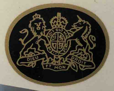 Miscellaneous Gold/black "coat of arms" - looks good on anything !!