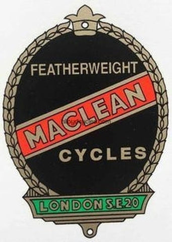 Maclean Featherweight Head/Seat Decal