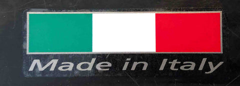 Miscellaneous "MADE IN ITALY" sticker.