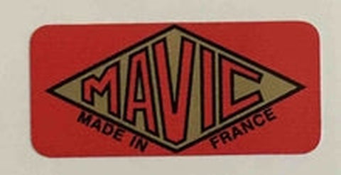 MAVIC rim sticker.