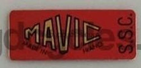 MAVIC S.S.C. rim sticker NOS