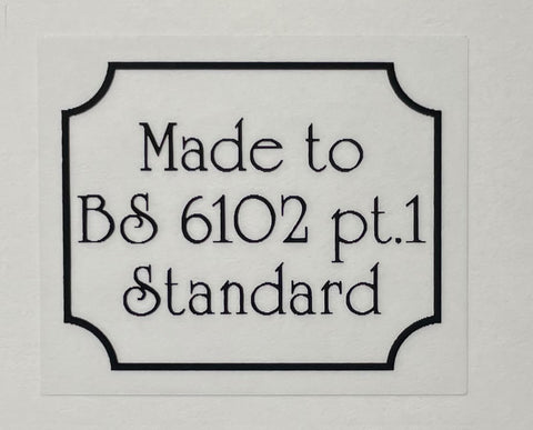 Orange BS Standard decal