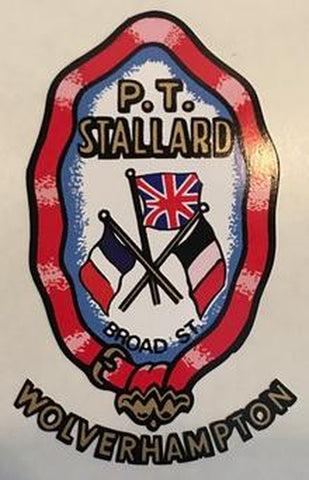 P. T. STALLARD head/seat crest.