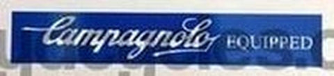 Peugeot Campagnolo Equipped Decal