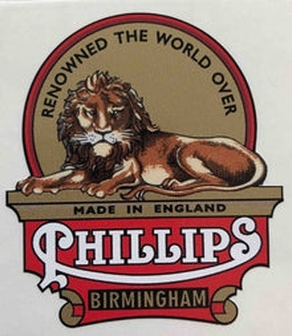 PHILLIPS head/seat crest Birmingham