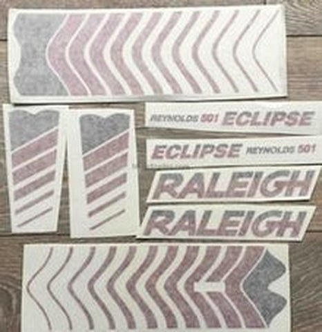 Raleigh Eclipse Decals