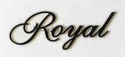 RALEIGH Royal top-tube decal.