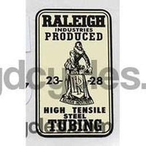 RALEIGH tubing transfer. 1950's.